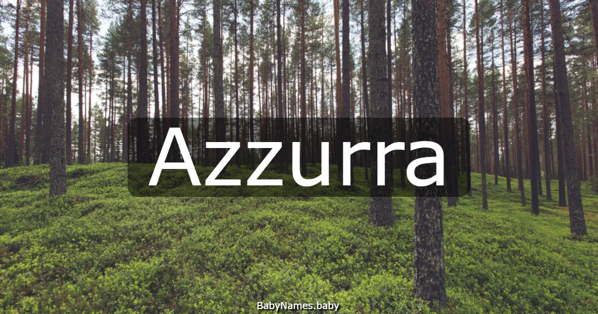 Azzurra