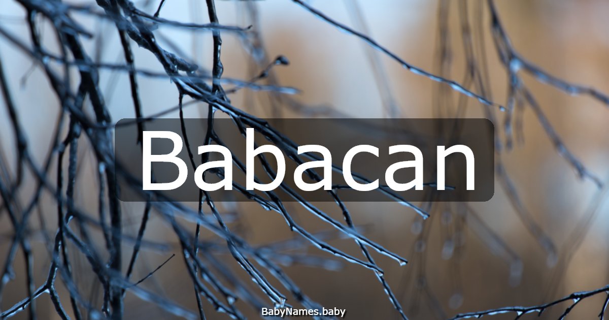 Babacan