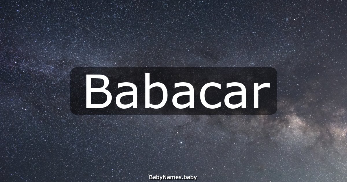 Babacar