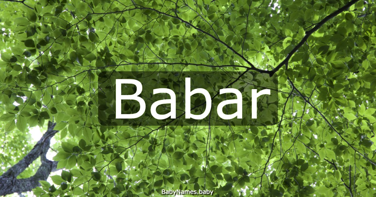 Babar