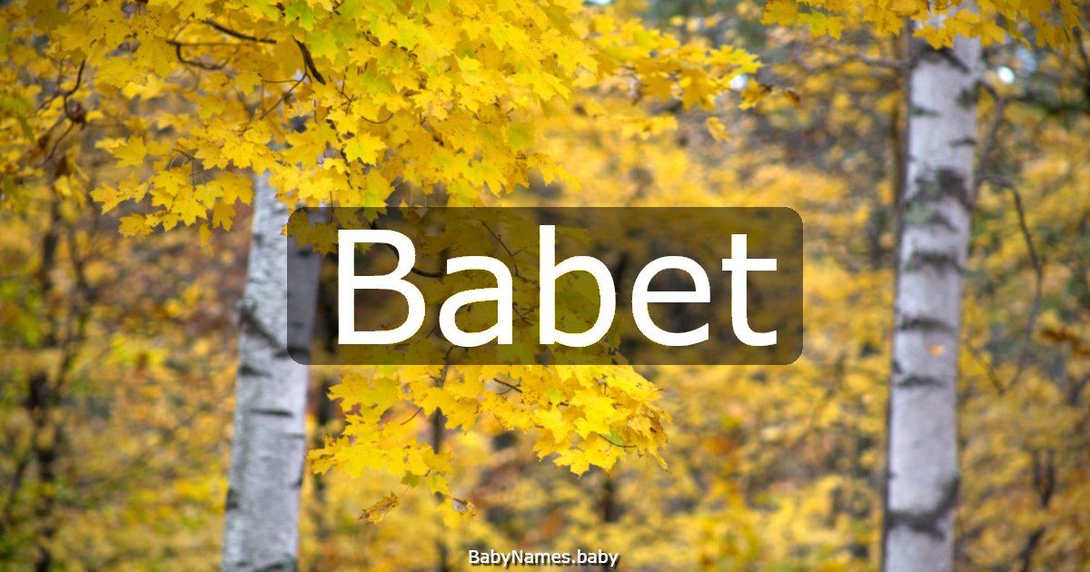 Babet