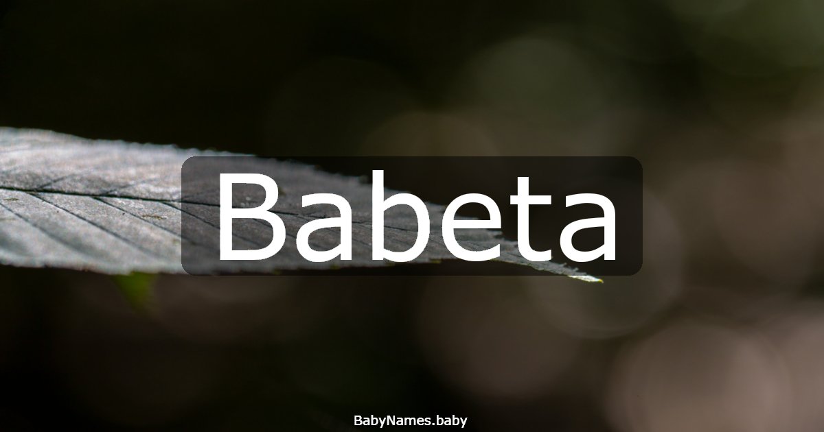 Babeta