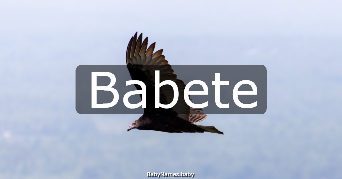 Babete