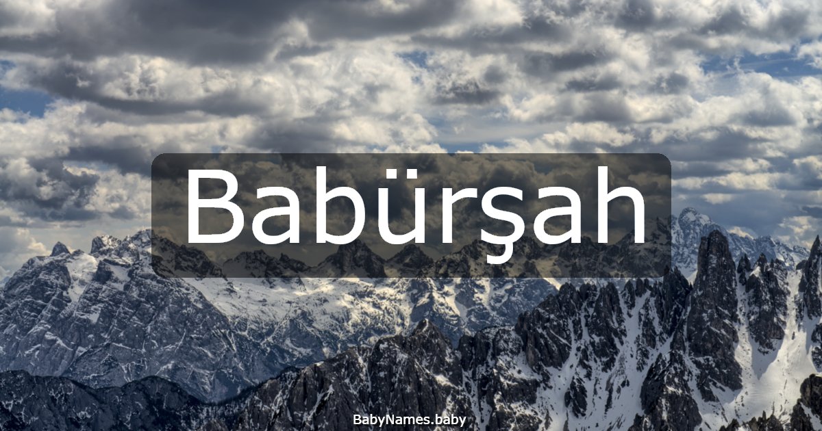 Babürşah