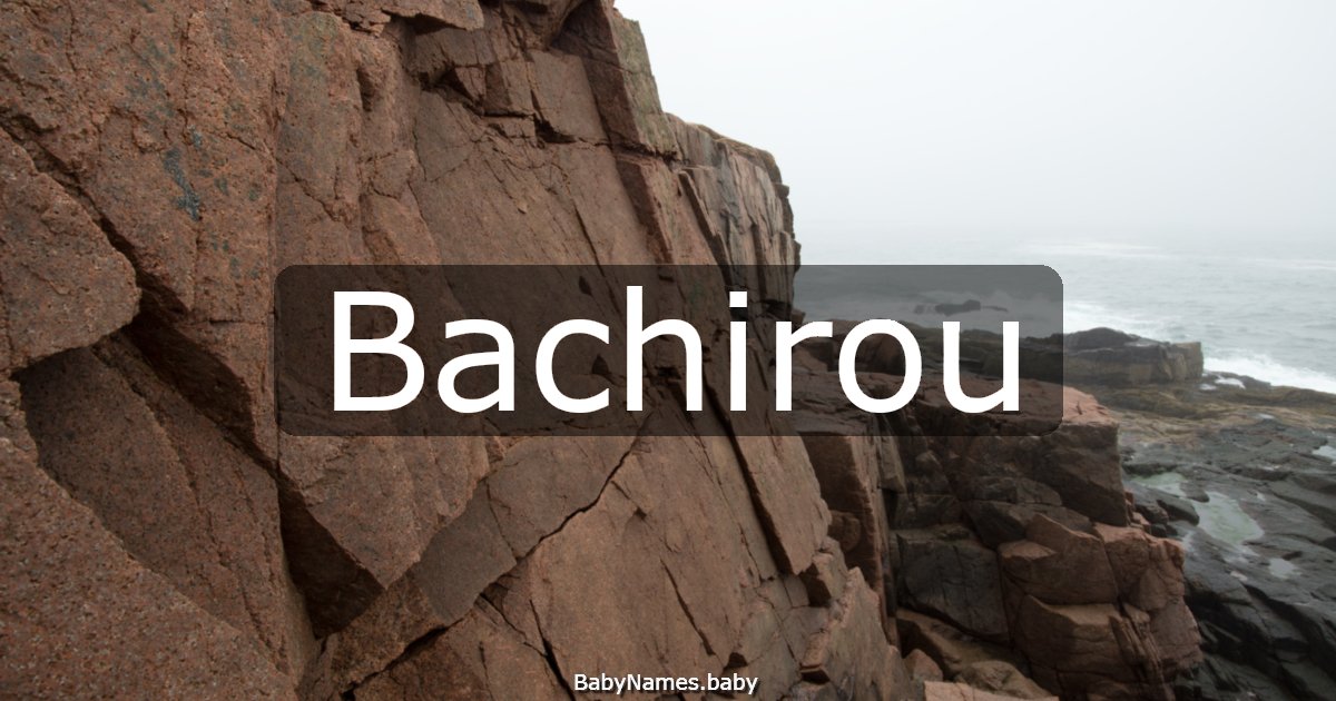 Bachirou