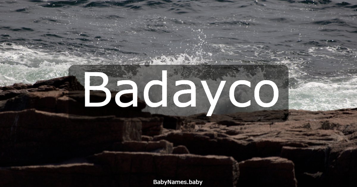Badayco