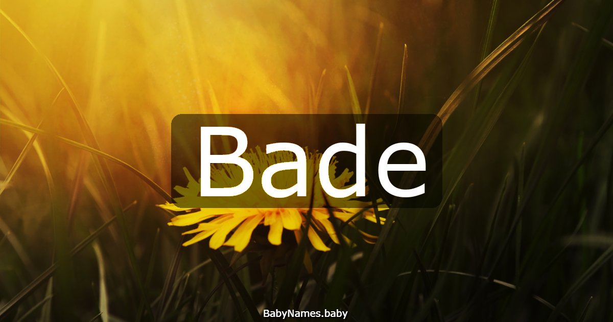Bade
