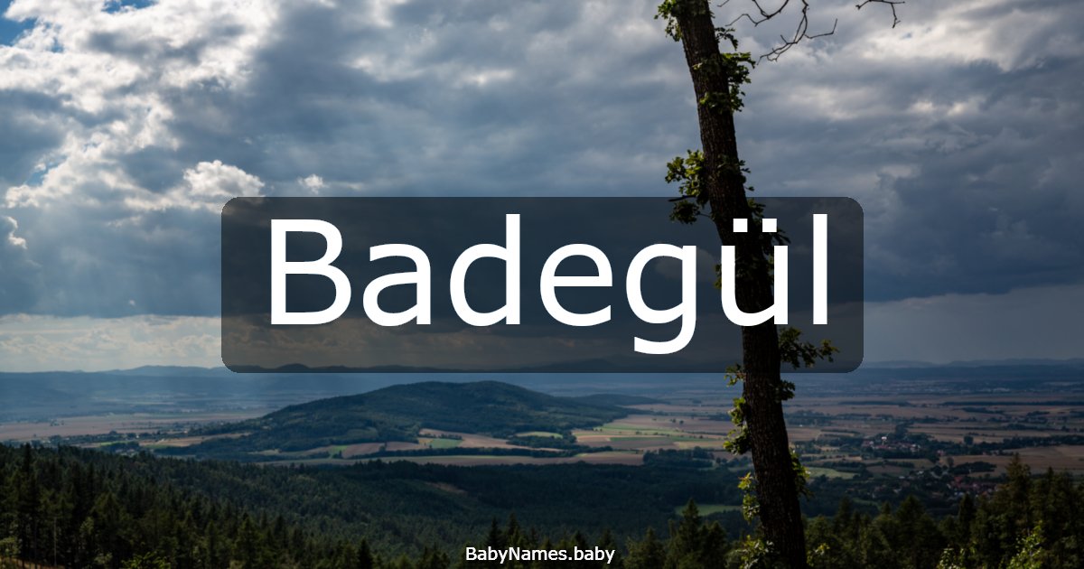 Badegül
