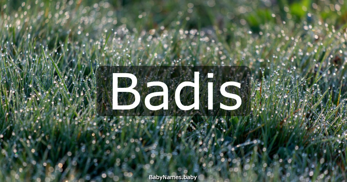 Badis