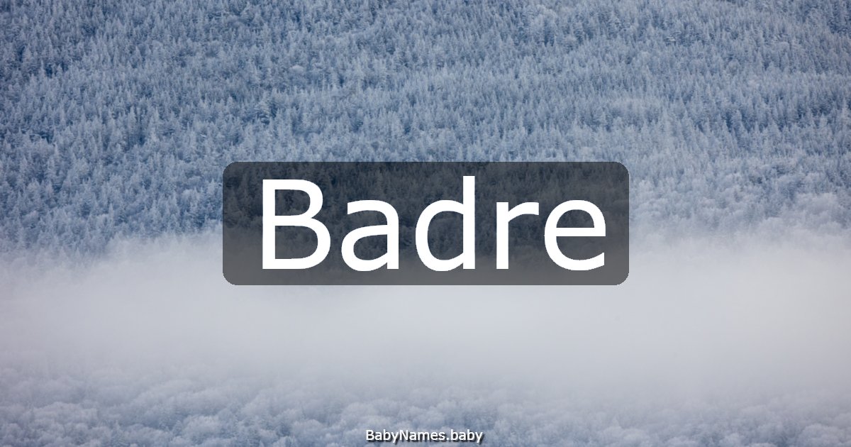 Badre
