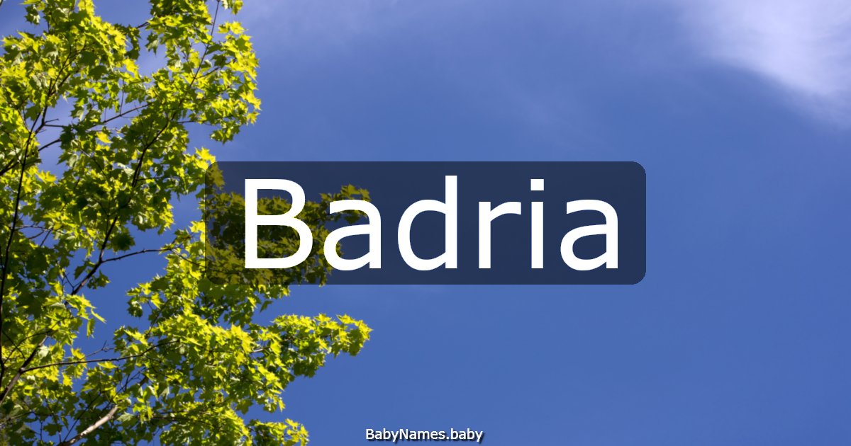 Badria