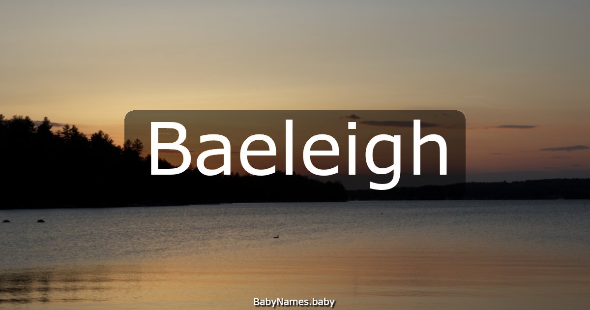 Baeleigh