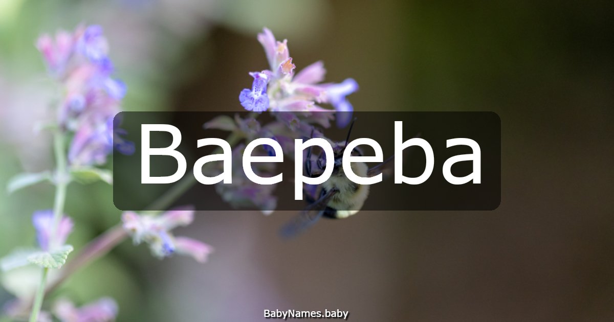 Baepeba