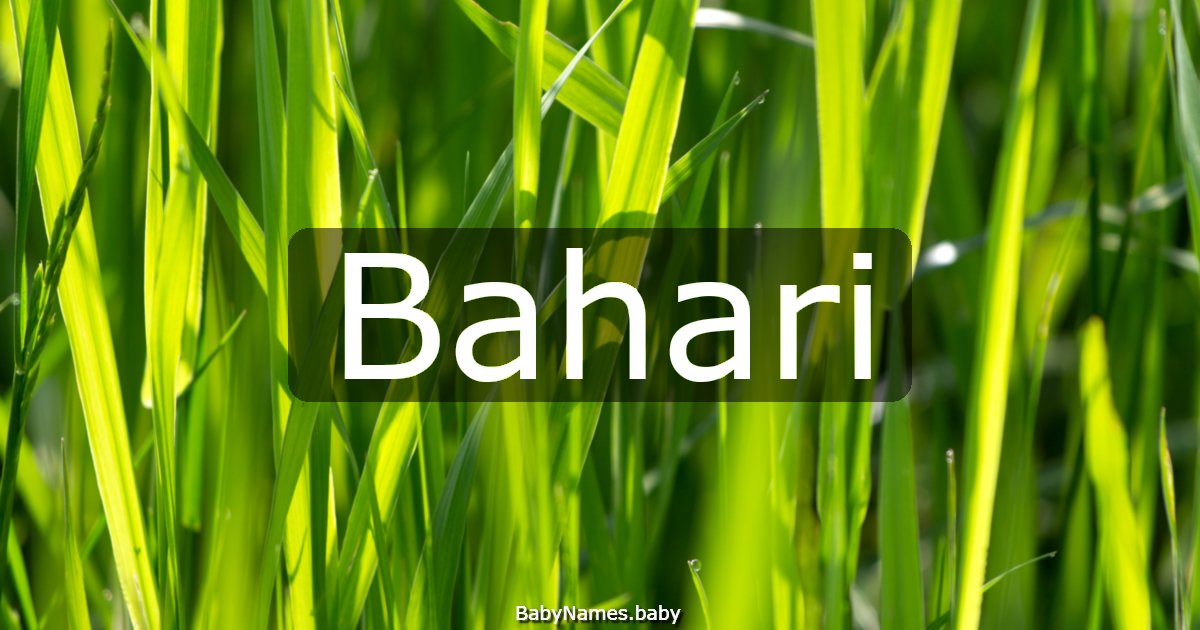 Bahari