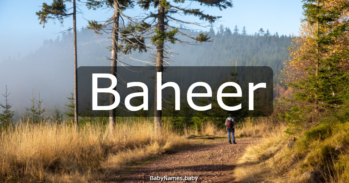 Baheer