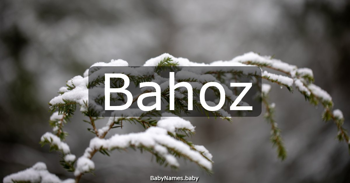 Bahoz