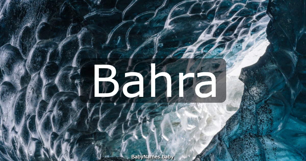 Bahra