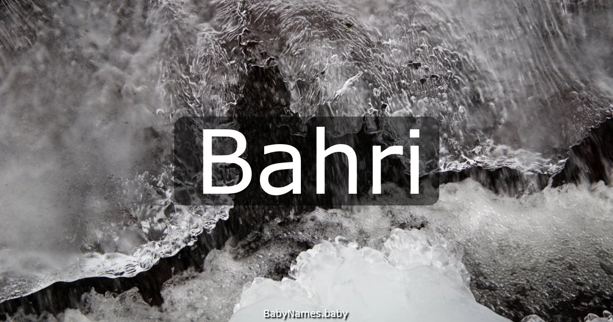 Bahri