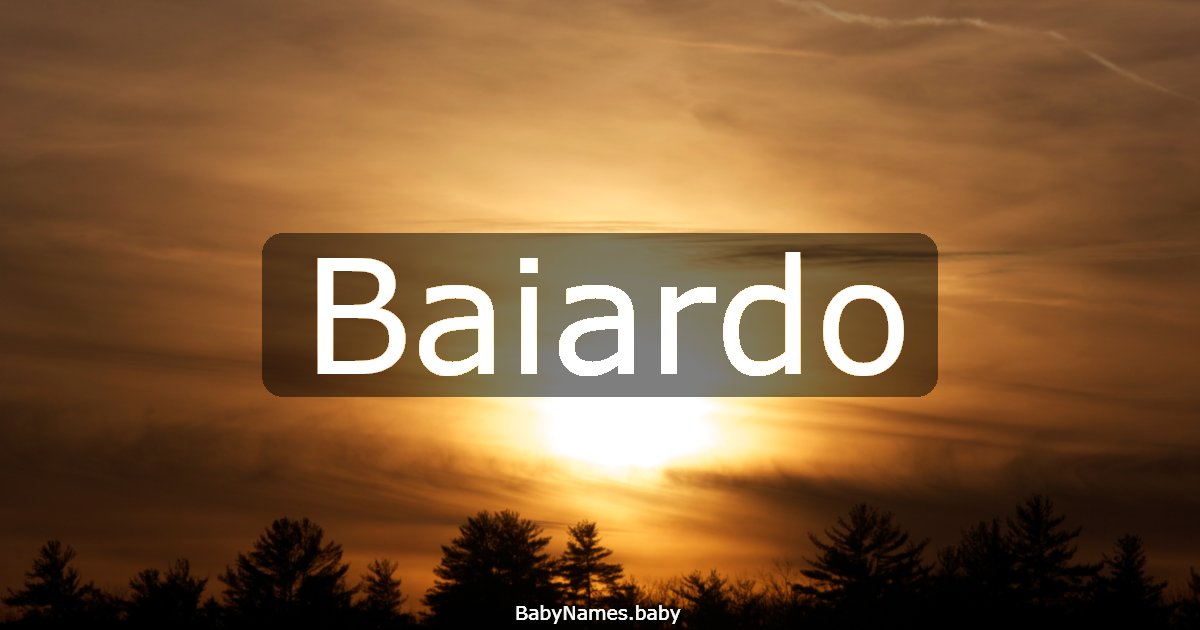 Baiardo