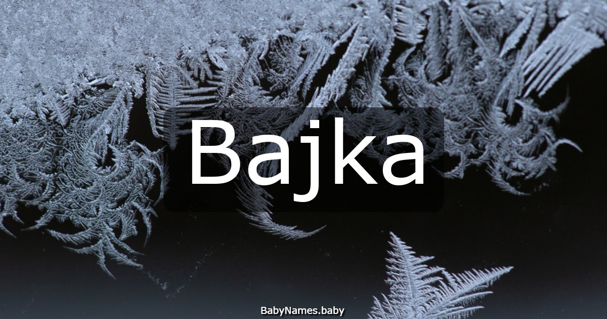 Bajka
