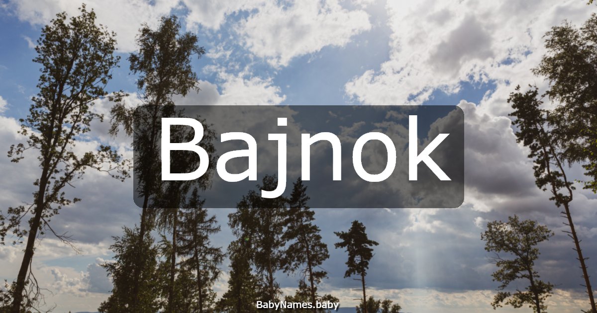 Bajnok