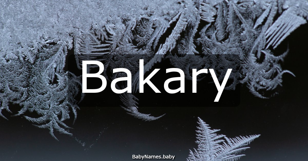 Bakary