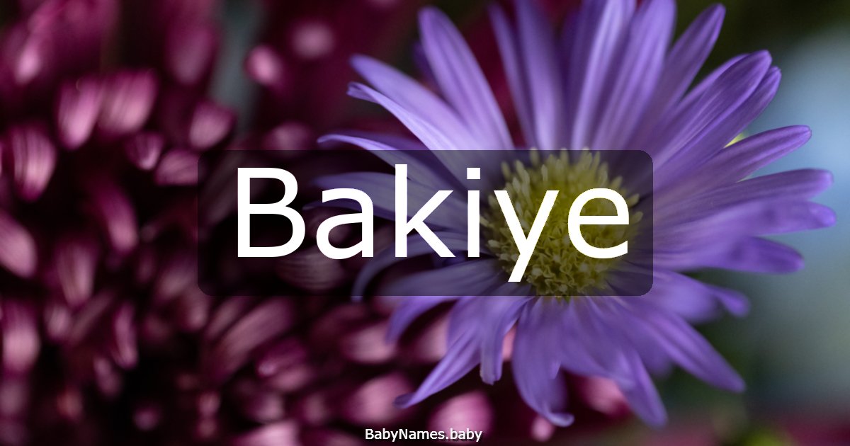 Bakiye
