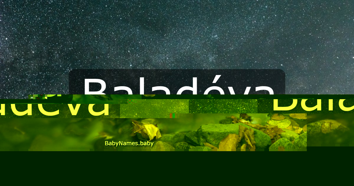 Baladéva