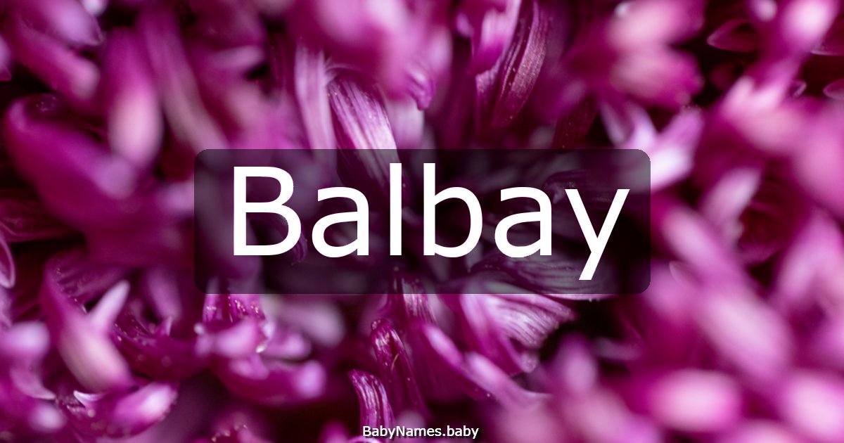 Balbay