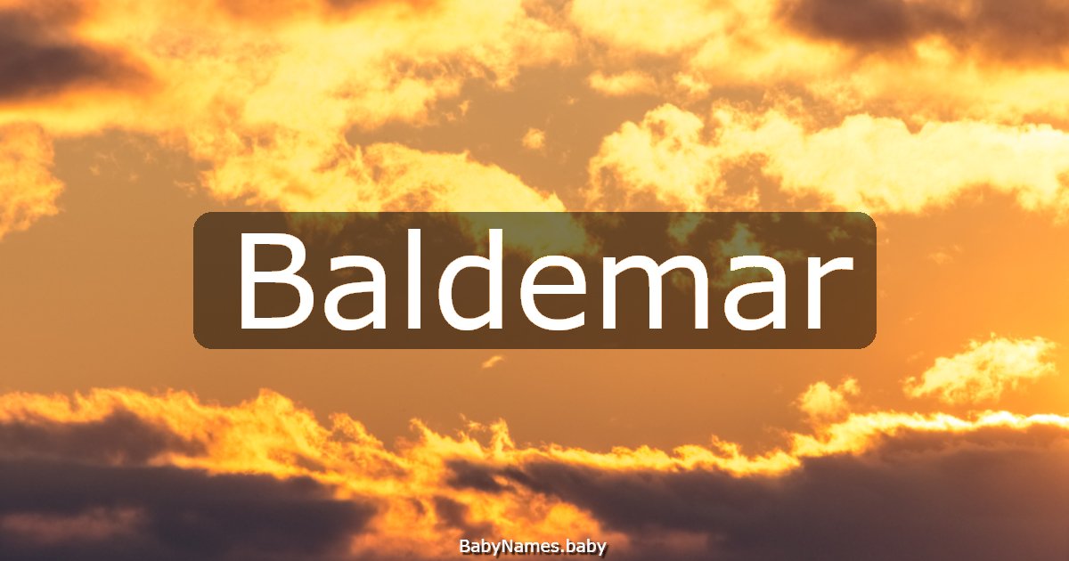 Baldemar