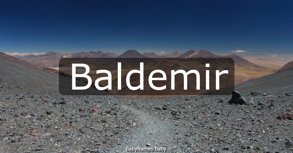 Baldemir