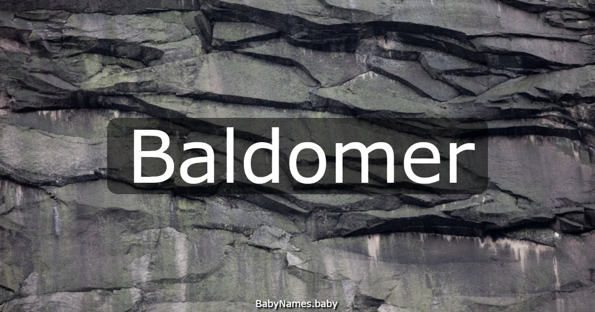 Baldomer
