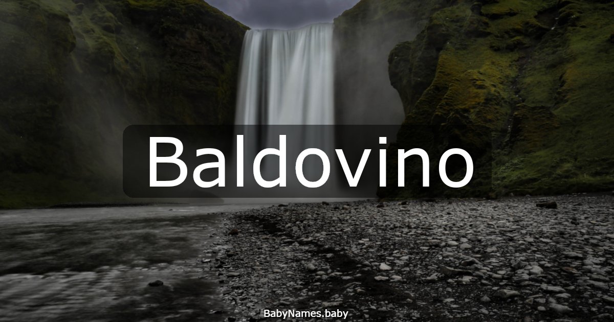 Baldovino