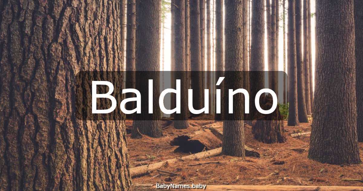 Balduíno
