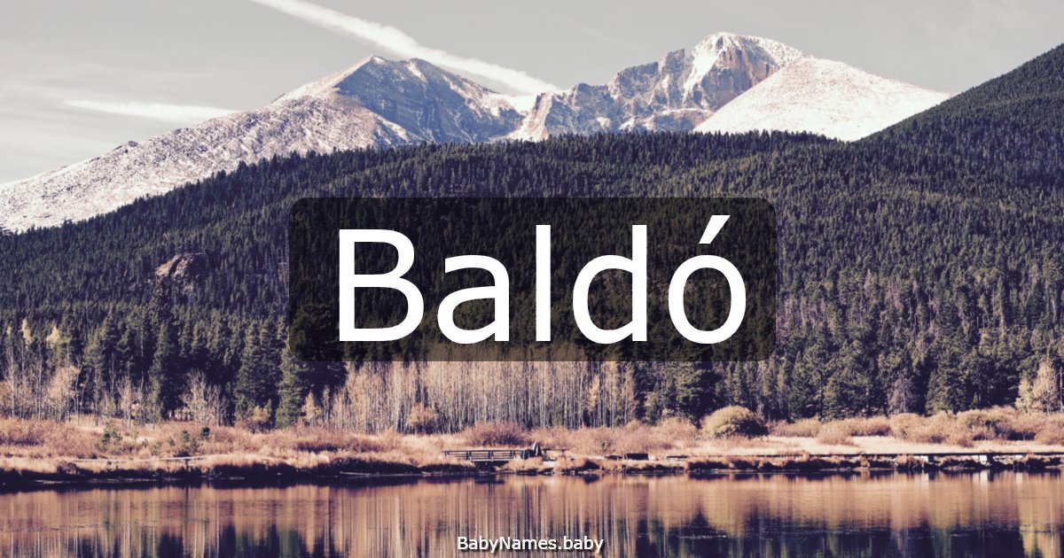 Baldó