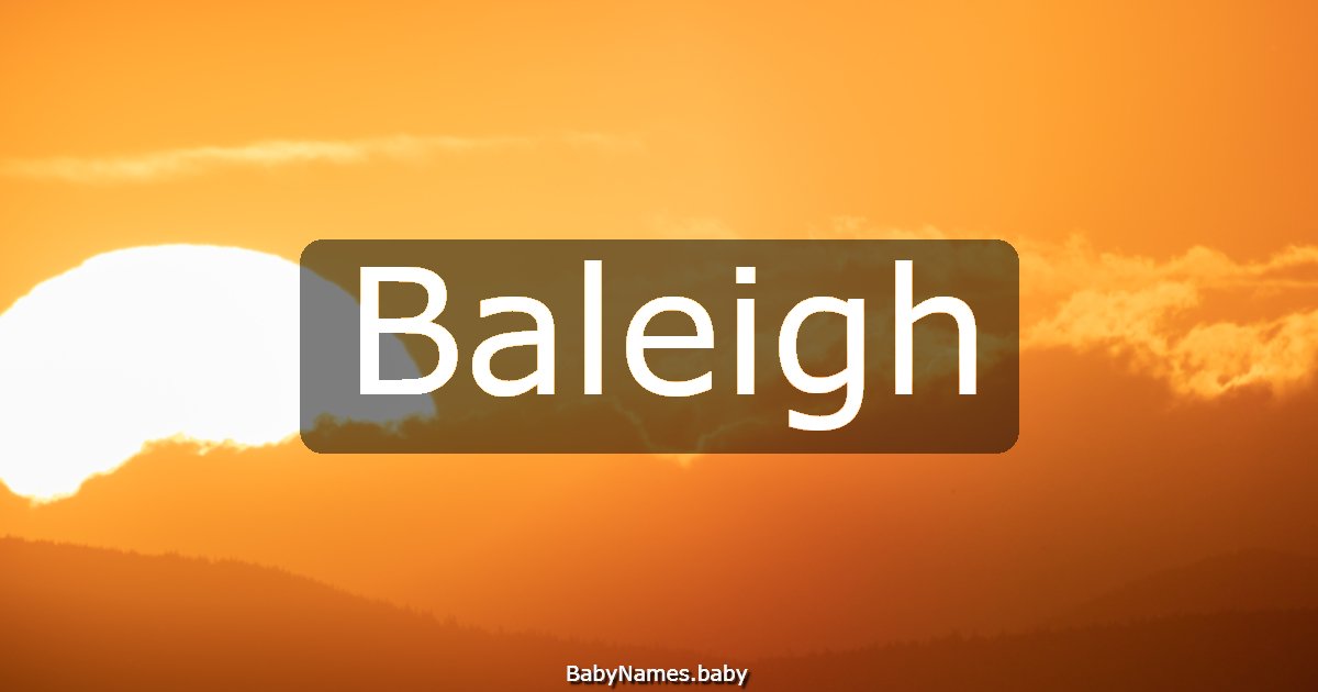 Baleigh