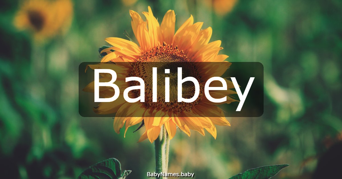 Balibey