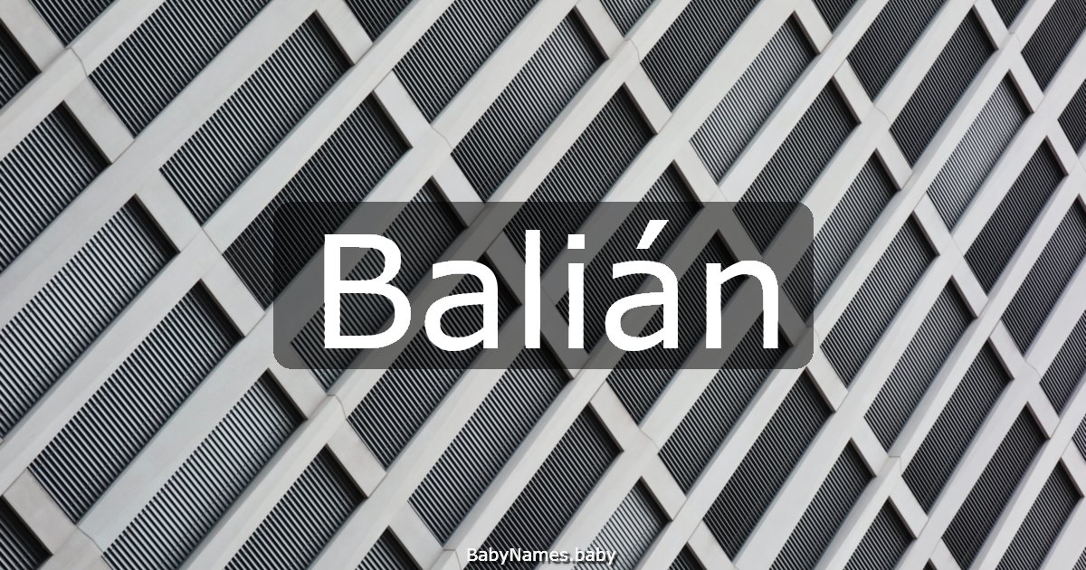 Balián