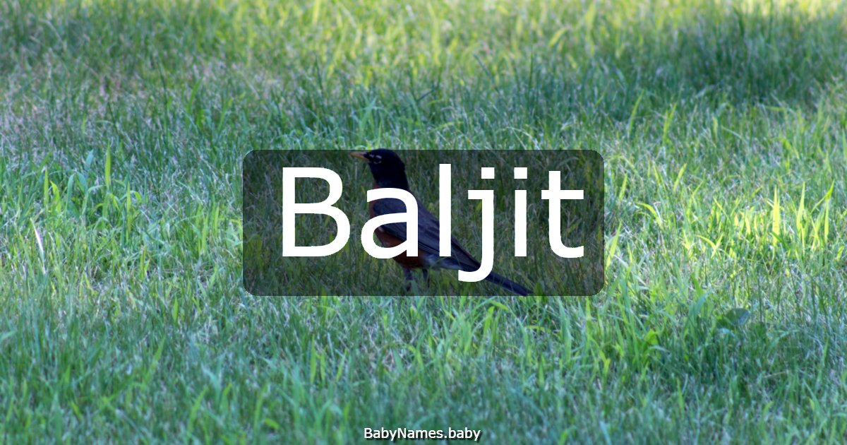 Baljit