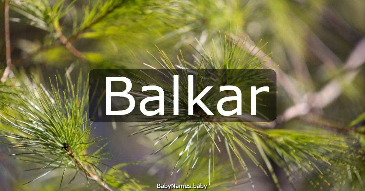 Balkar