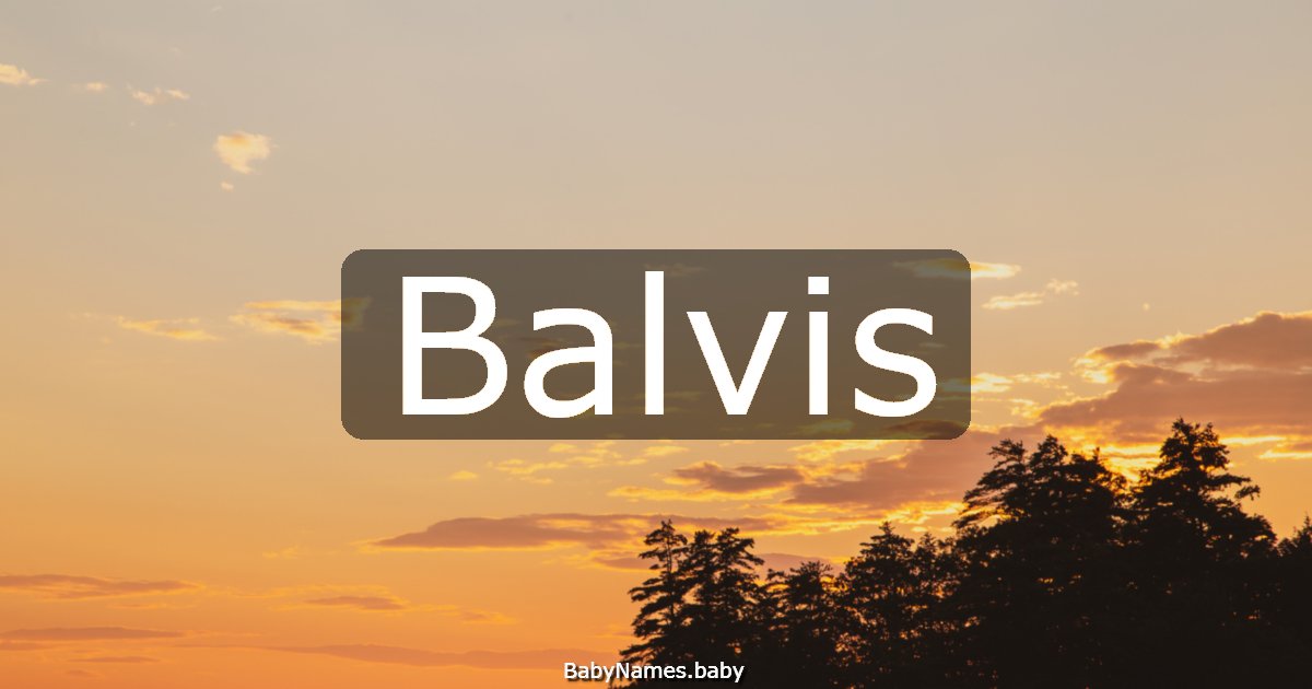 Balvis
