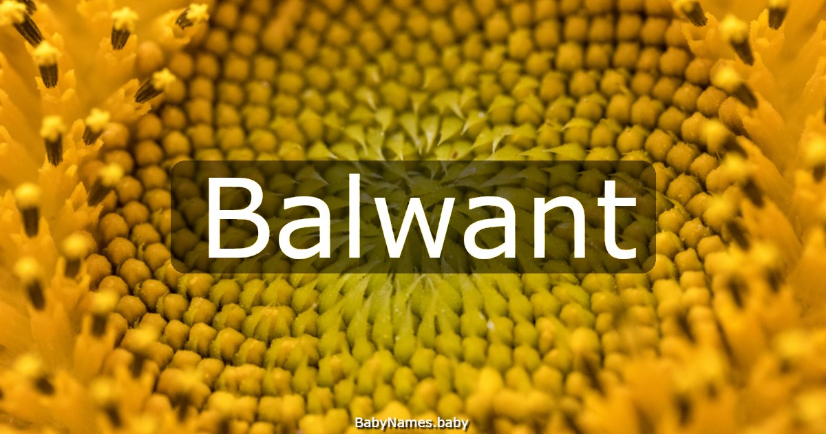 Balwant