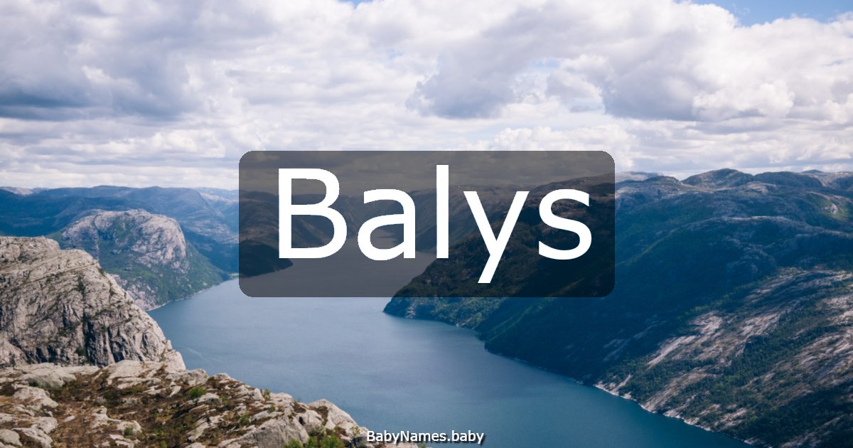 Balys