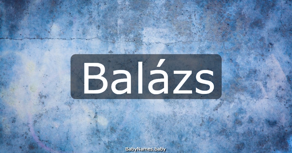 Balázs