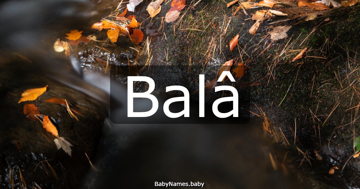 Balâ