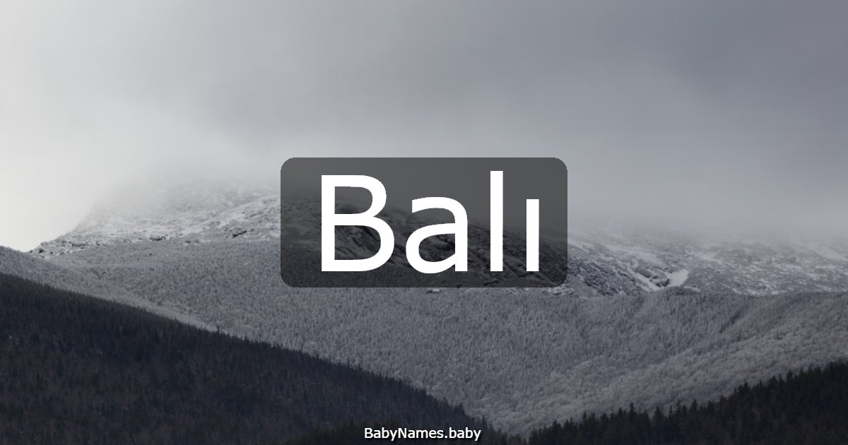 Balı