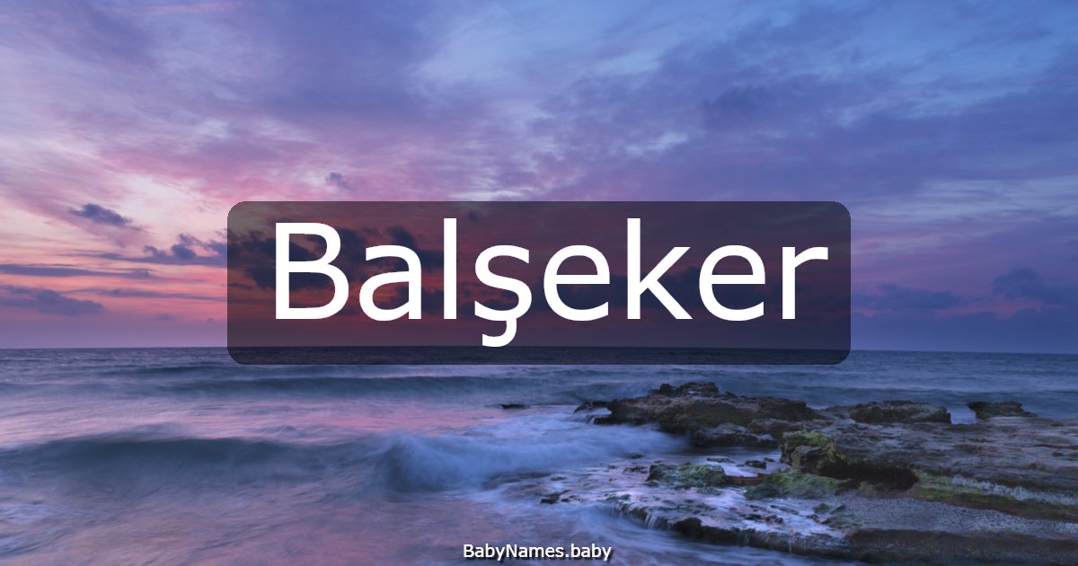 Balşeker