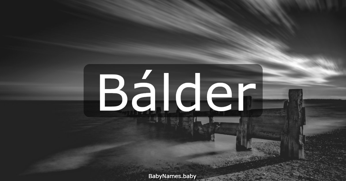 Bálder