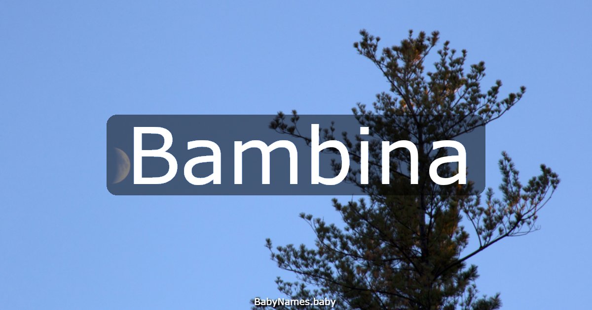 Bambina