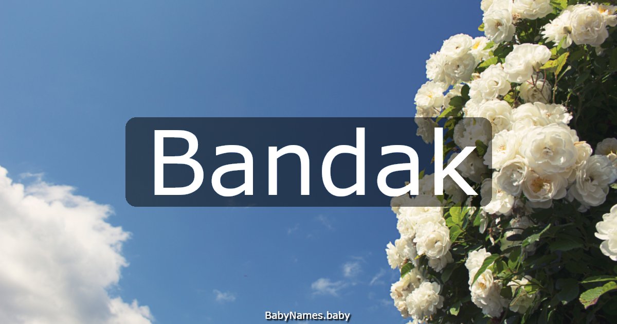 Bandak